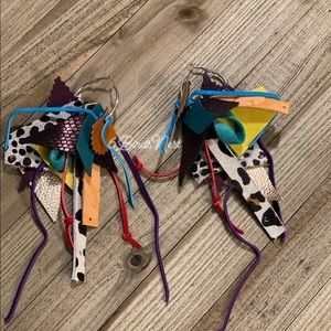 Funky cool fun statement earrings